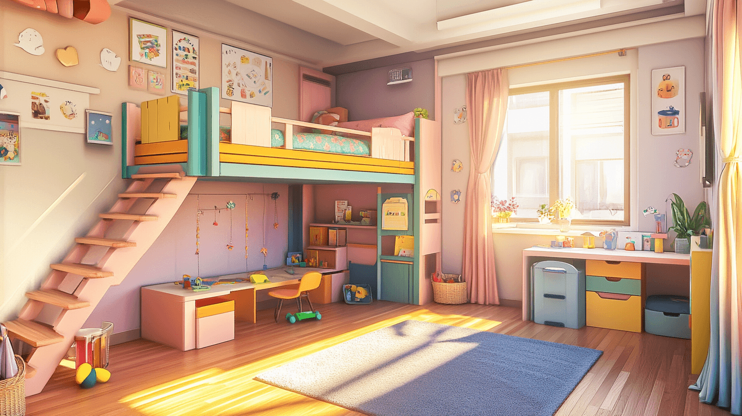 Loft beds: Space-saving adventures