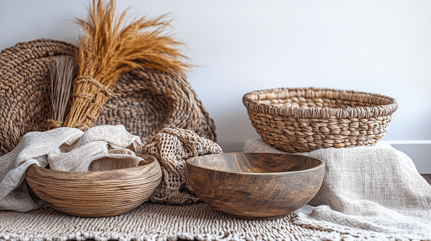 Decorative elements in rustic style