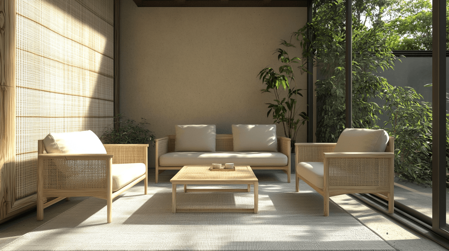 Minimalist furniture for Zen design
