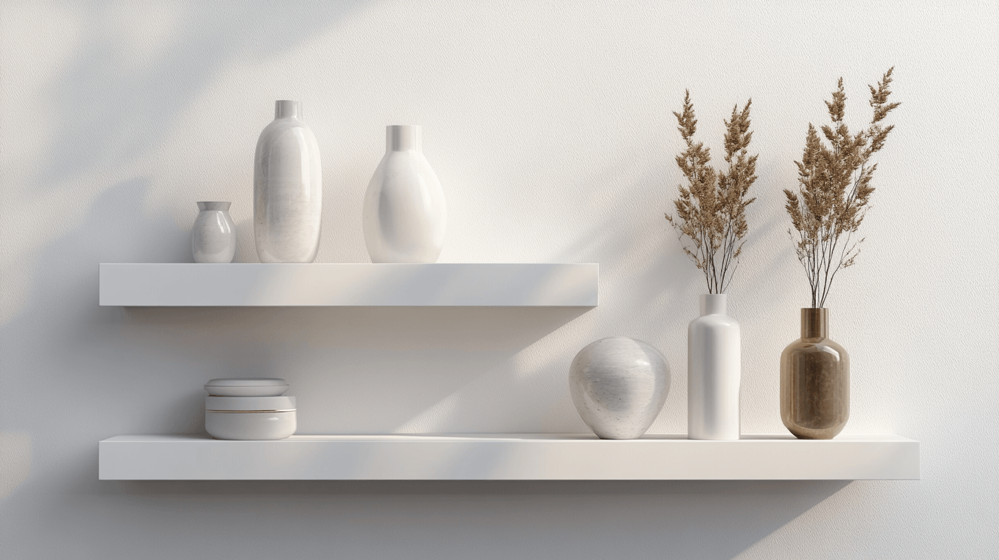 Shelves as Subtle Accents