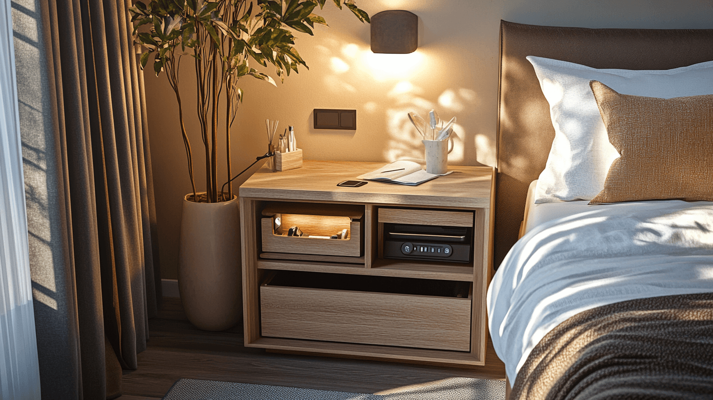 Multifunctional Nightstands: Space-Saving All-Rounders