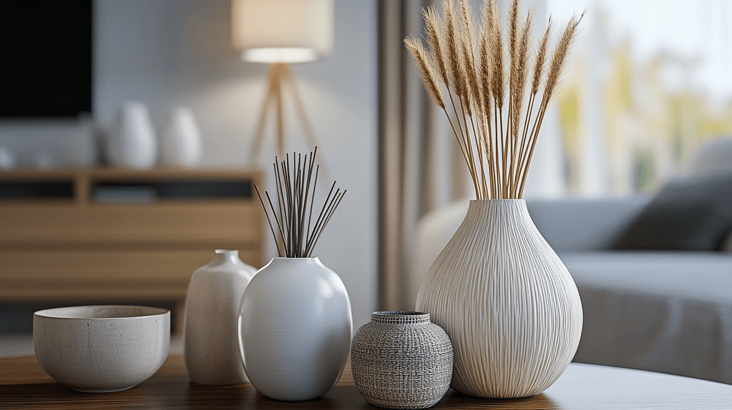 Decoration in minimalist style: Less is more
