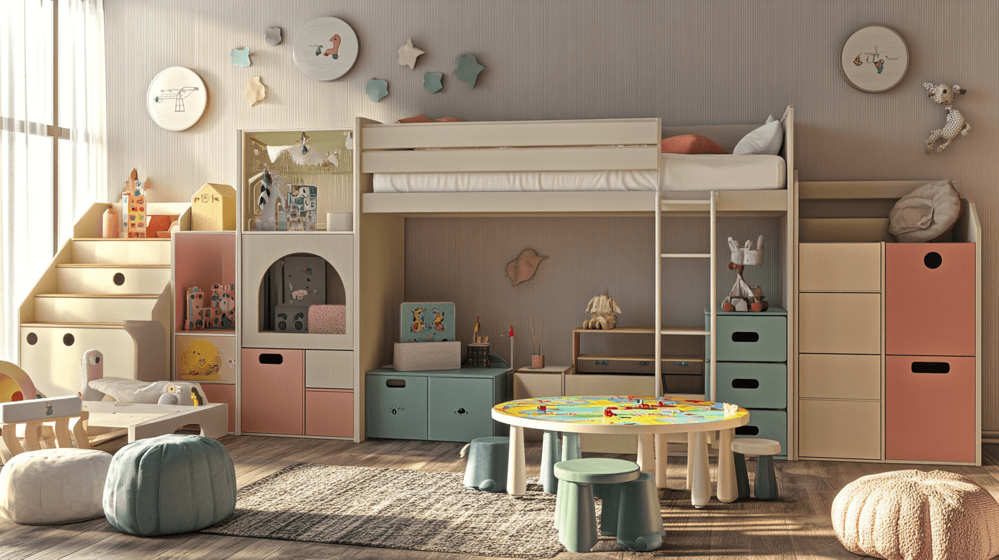 Furniture for a creative children's room