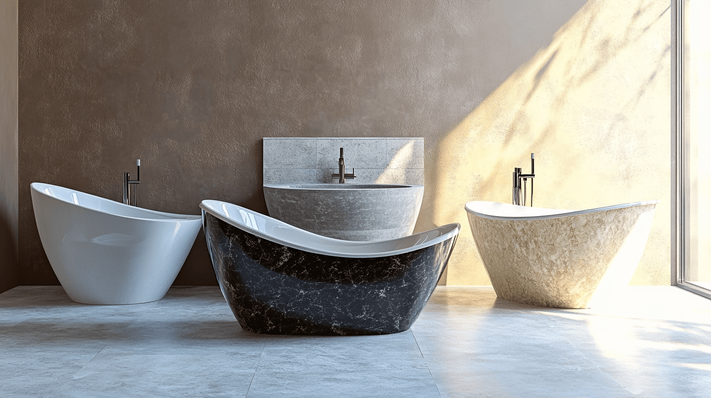Materials and Care of Freestanding Bathtubs