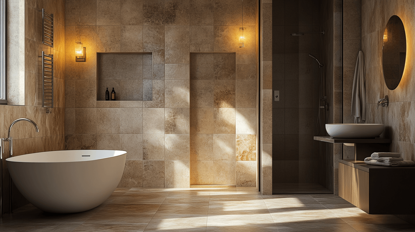 Natural stone in the bathroom: Elegance meets durability
