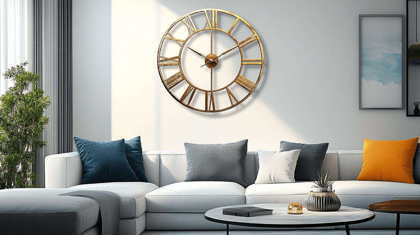 Wall clocks as decorative elements: Practical and stylish at the same time