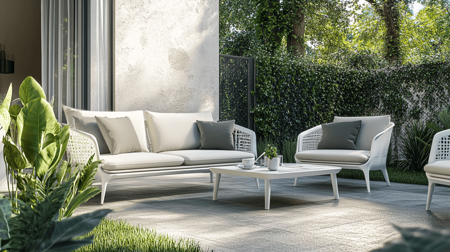 Design possibilities and trends in plastic garden furniture