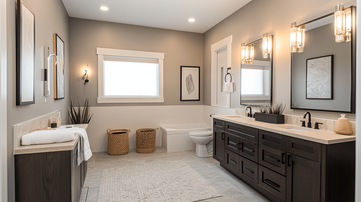 Modernize the bathroom: Small changes, big impact