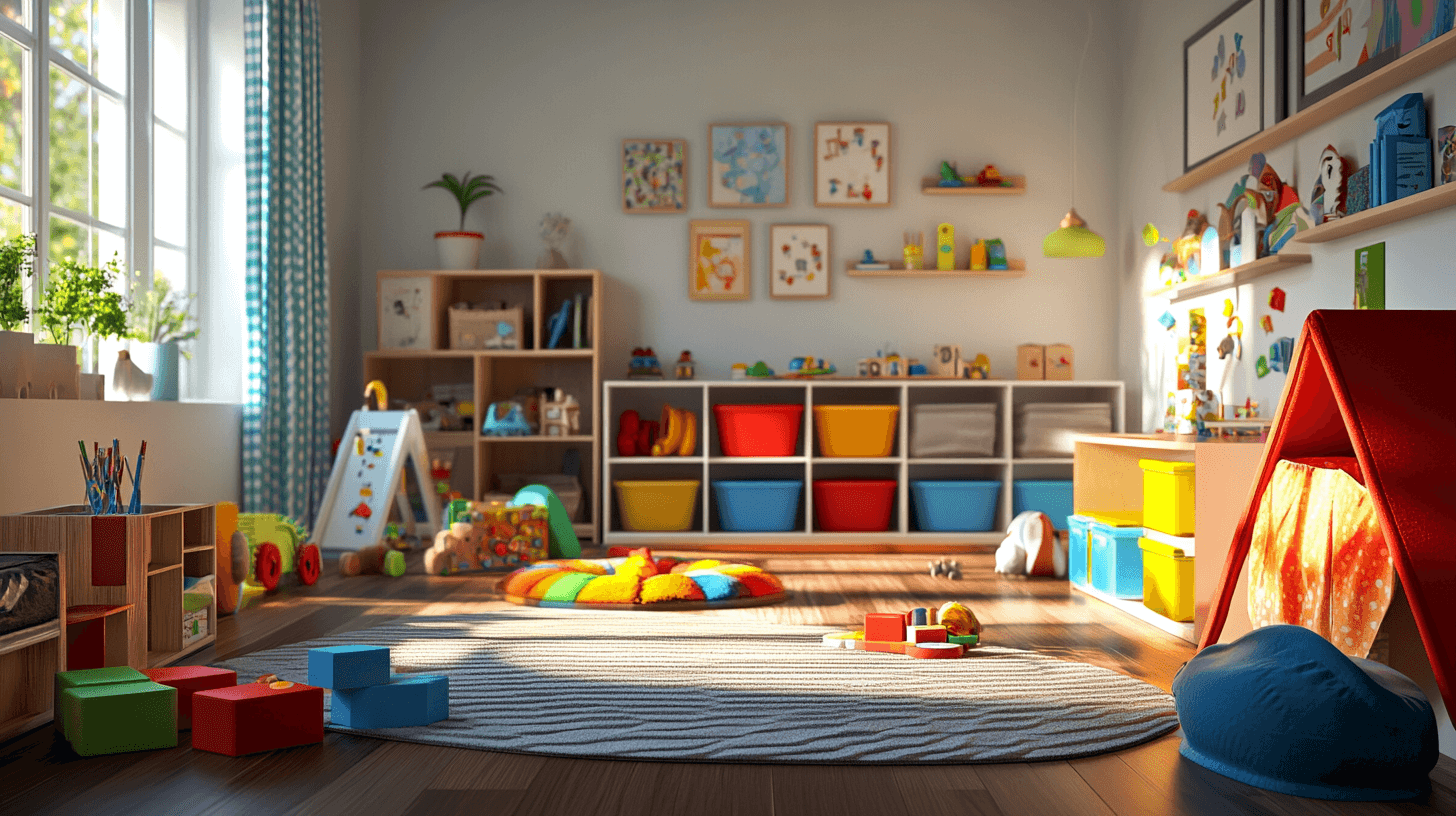 Children's Room: Creativity and Order Combined