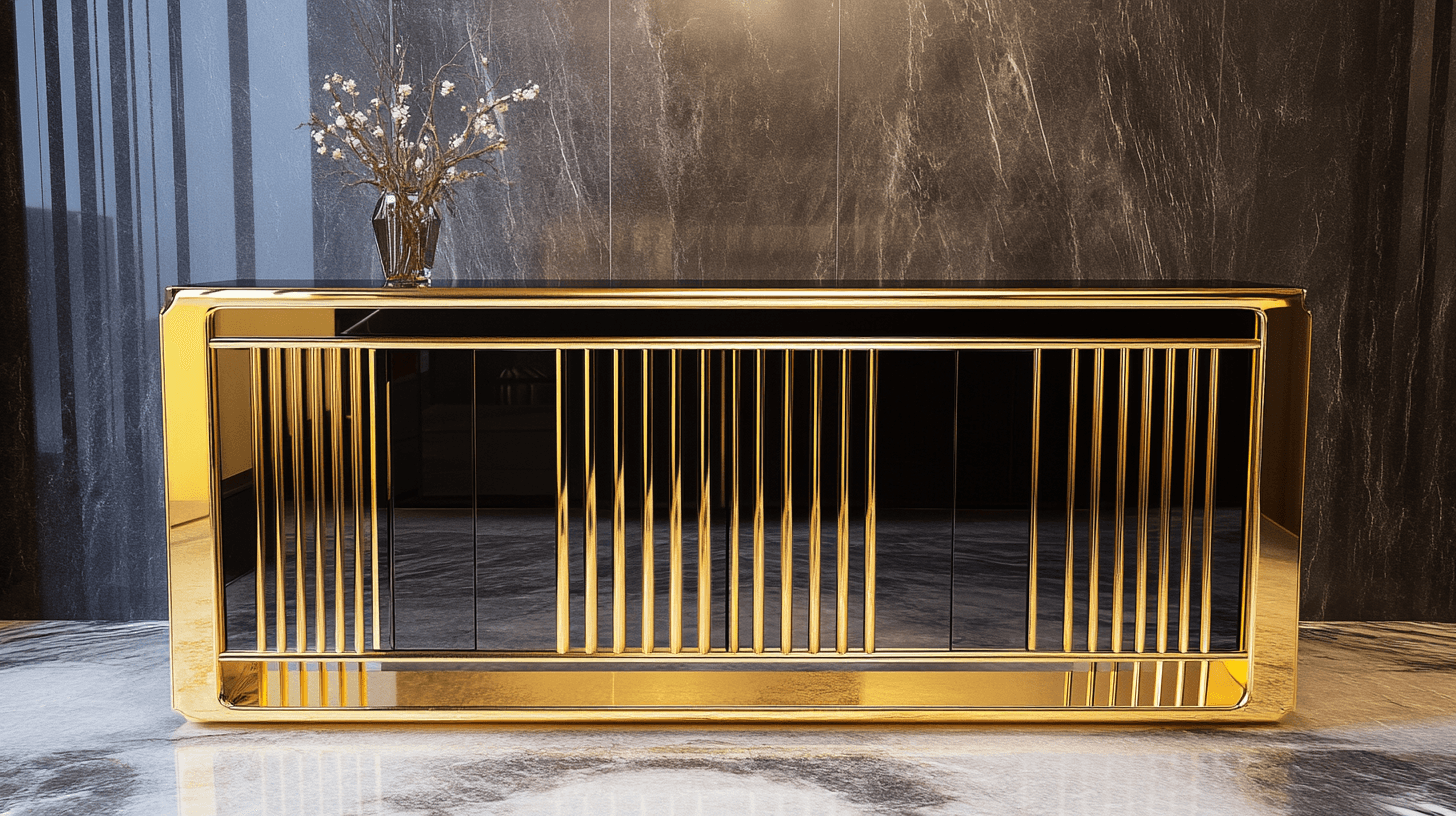 Furniture in Gold and Black: Make a Statement