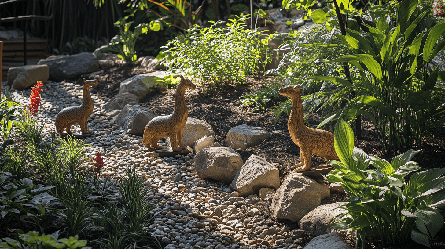 Placement tips for garden statues