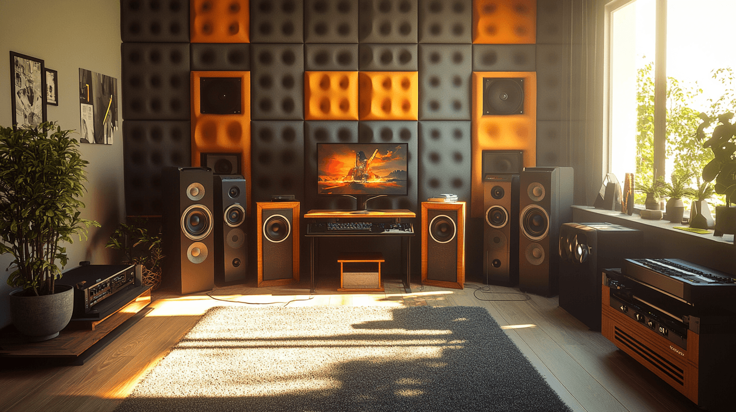 Acoustics and sound for an immersive gaming experience