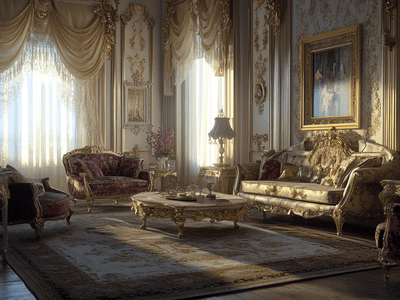 Baroque Style: Splendor and Elegance in the Living Space