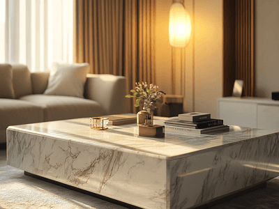 A Touch of Luxury: Marble Tables for Your Living Room