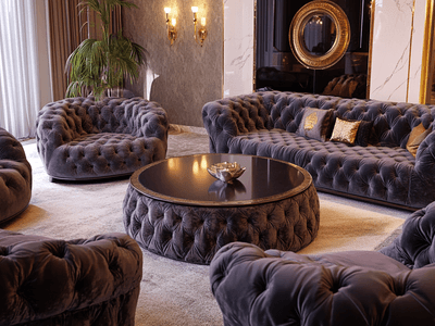 Velvet as a luxurious textile: For more elegance in the living space