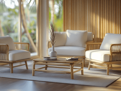 Furniture made from bamboo wood: Durable and eco-friendly