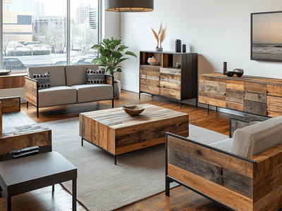 Recycled wood: Eco-friendly furniture with history
