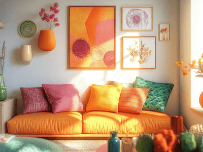 Colorful Accessories: Bringing Cheerfulness into Your Home