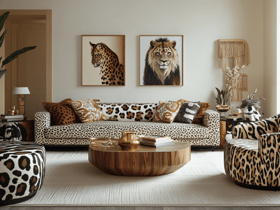 Animal print trend for your home: How to style Leo, Zebra & Co. correctly