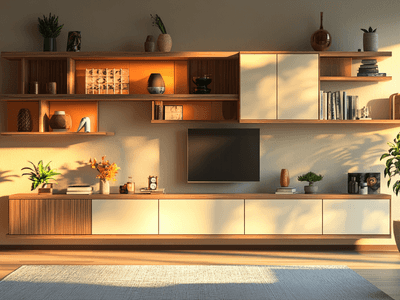 Order with Style: Wall Units for Your Living Room