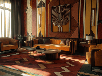Artistic Deco: Art Deco with modern elements