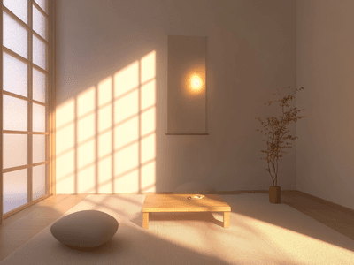 Zen Minimalism: Calm and Reduction in Space