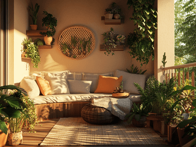 Designing a Balcony: Cozy Outdoor Oasis in a Small Space