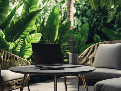Working in the Green: Garden Furniture for Your Outdoor Office