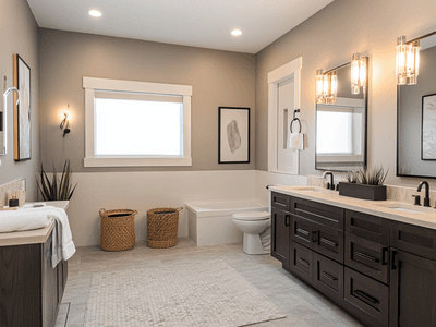 Modernize the bathroom: Small changes, big impact