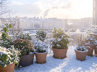 Winter-hardy balcony plants: How your balcony survives the winter