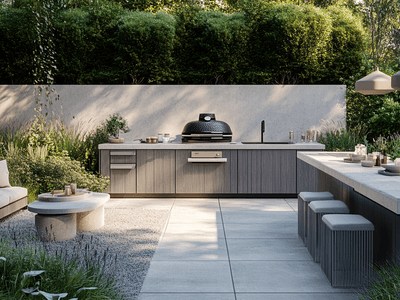 Setting up an outdoor kitchen: Making cooking outdoors easy