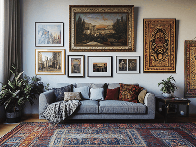 Wall decor with style: From pictures to tapestries
